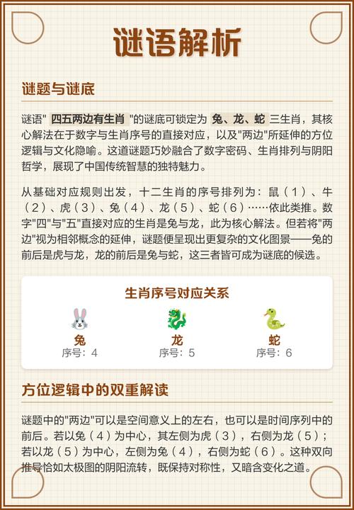 一四两边开正确答案: 四一两边出好码是什么生肖