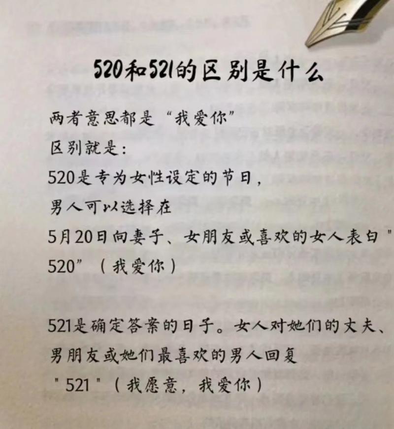 520是什么鬼东西: 你知道520是什么意思吗